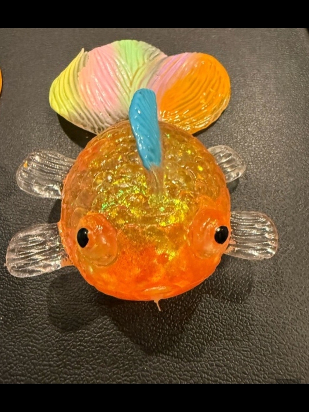 Squishy Sugar Koi The 3" Orange  Sugar Squeeze Koi Fish Squishy
